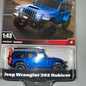 Jeep Wrangler 392 Rubicon Toy Car - Blue